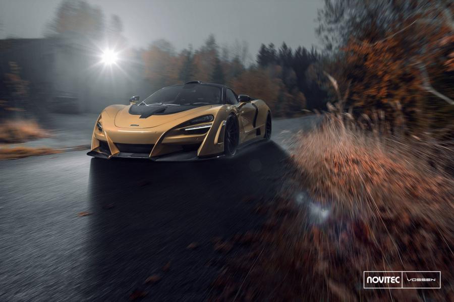  McLaren 720S N-Largo by Novitec Rosso on Vossen Wheels (MC2) 2018 года  (фото 53 из 72)